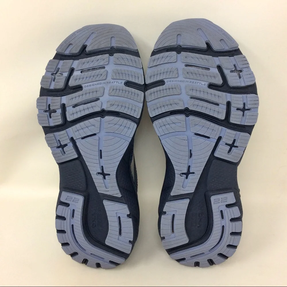 Brooks Adrenaline GTS 22 Women's Running Shoes Blue Gray Size 7.5 Sneakers - Picture 8 of 11